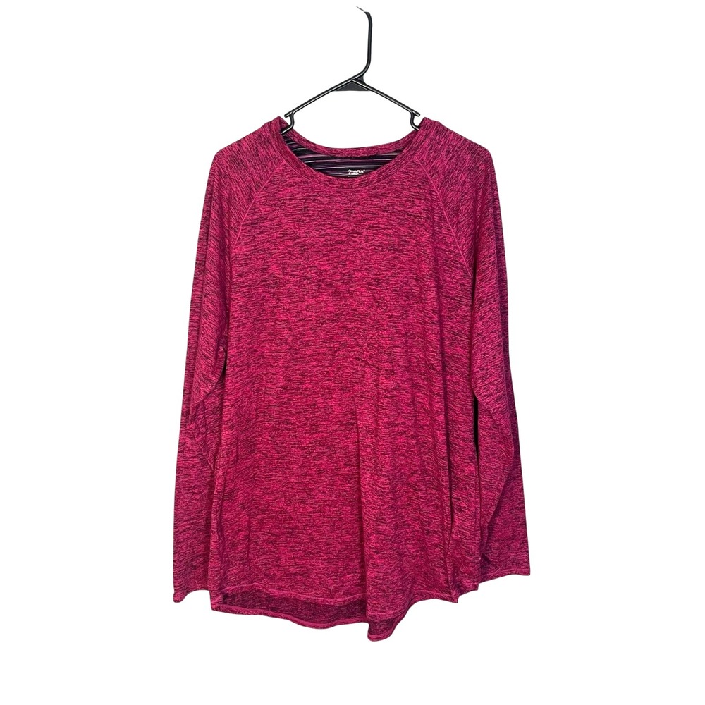 Cuddl Dudds ClimatRight‎ Women's Long Sleeve Shirt Top XXL Fuchsia
